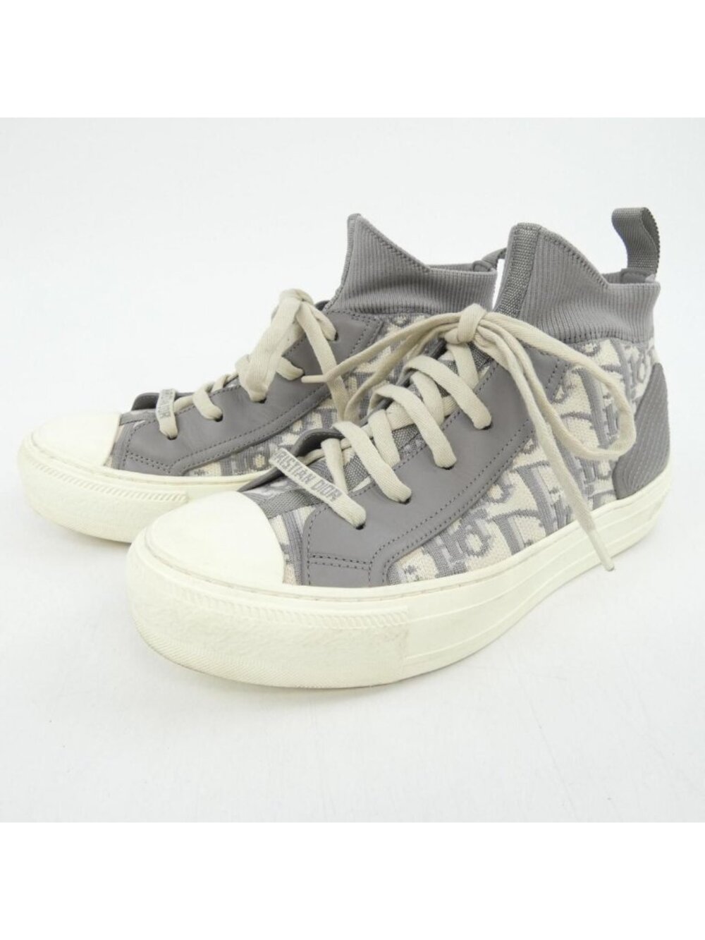 Dior Walk'n' Sneakers Beige 36 Gray - Picture 3 of 6